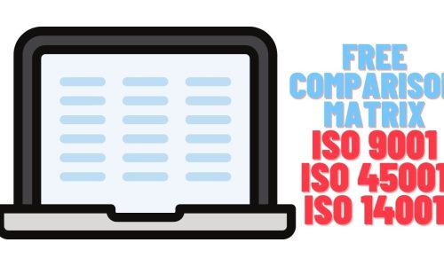 Comparison Matrix on ISO 9001, ISO 14001 & ISO 45001